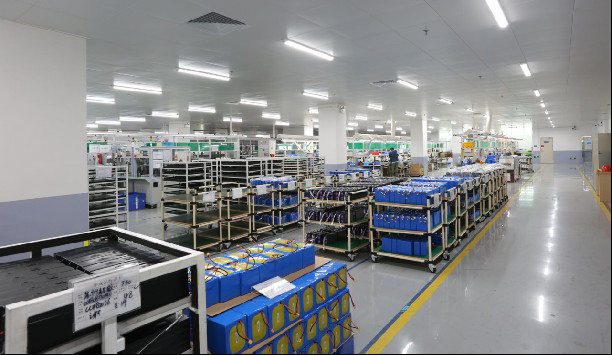 Shenzhen Yima Power Supply Co., Ltd. ligne de production du fabricant