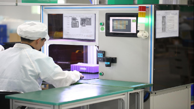 Shenzhen Yima Power Supply Co., Ltd. ligne de production du fabricant