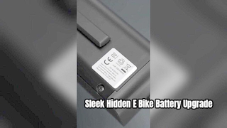Batterie au Lithium à Tube caché batterie de vélo électrique 36 V 48 V batterie Li-ion pour vélo électrique à cadre intégré